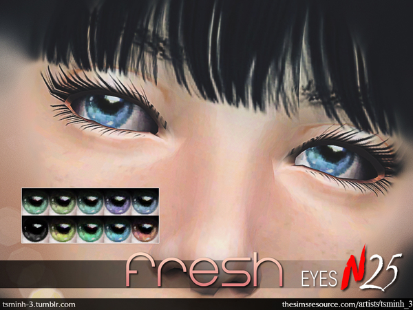 Sims 4 Fresh Eyes by tsminh 3 at TSR
