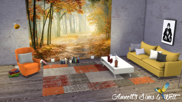 Sims 4 Forest Walls at Annett’s Sims 4 Welt