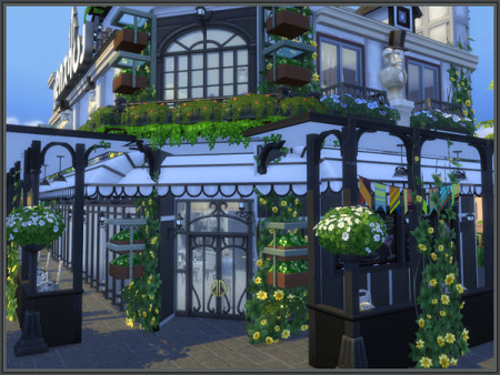 Cafe de Flore by Danuta720 at TSR » Sims 4 Updates