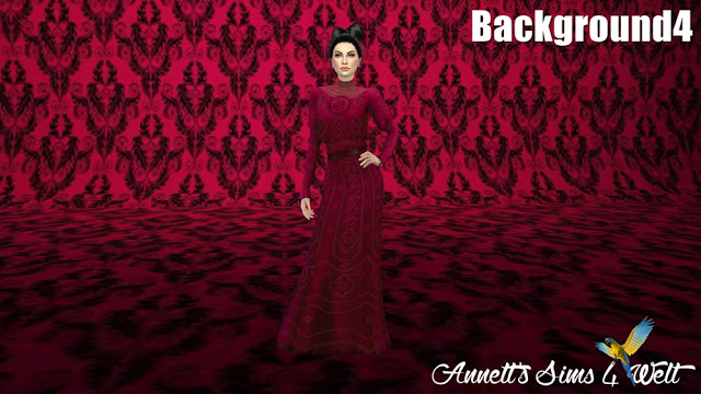 Sims 4 Jacquard wall CAS backgrounds at Annett’s Sims 4 Welt