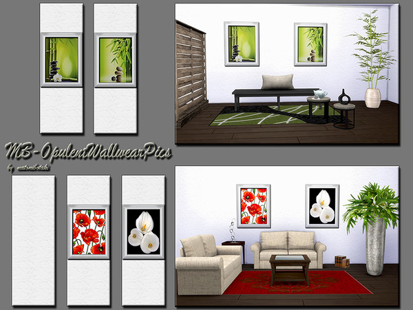 Sims 4 MB Opulent Wallwear Pics by matomibotaki at TSR