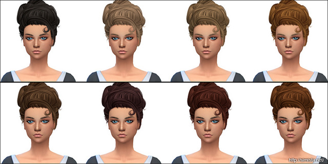 Sims 4 Lovesick Hair Retexture at Simista