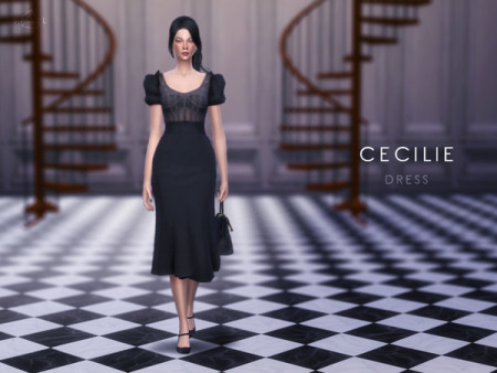 CECILIE dress by starlord at TSR
