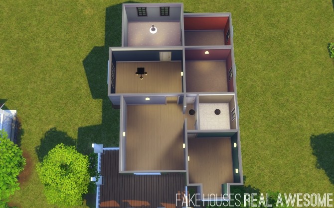 Sims 4 The Walton house at Fake Houses Real Awesome