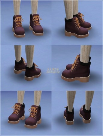 Female Hiking Boots at Marigold » Sims 4 Updates