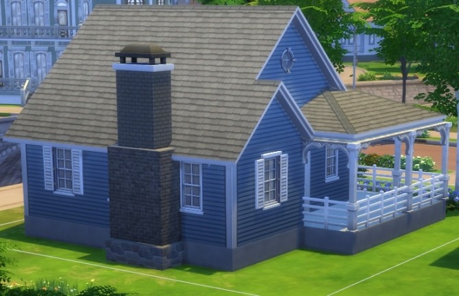 Wrap Around Porch By Dreamshaper At Mod, How To Do A Wrap Around Roof Sims 4