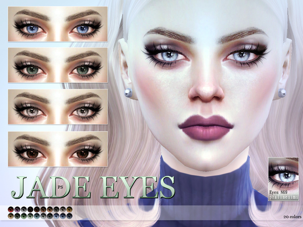 Sims 4 Jade Eyes N69 by Pralinesims at TSR