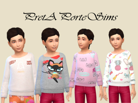 Sweaters by PretAporteSims at TSR