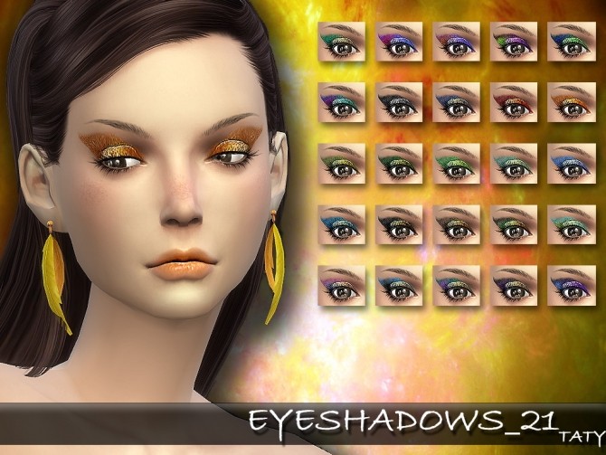 Sims 4 Taty Eyeshadows 21 by Taty86 at SimsWorkshop