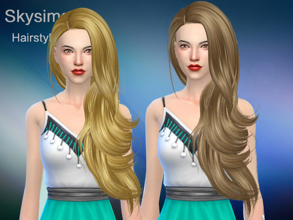 Sims 4 Hair 284 by Skysims at TSR
