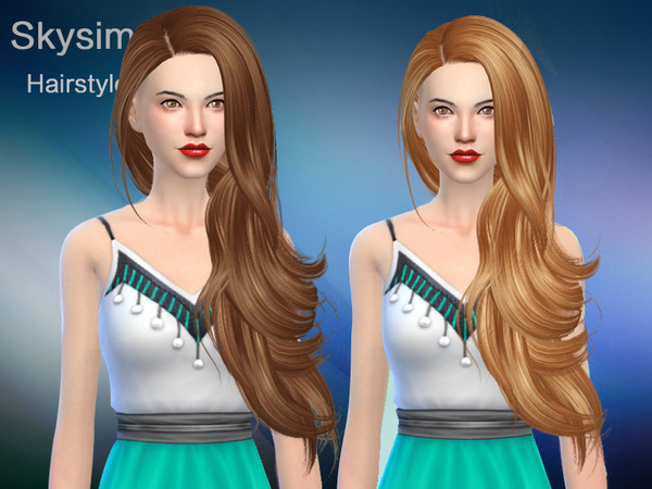Sims 4 Hair 284 by Skysims at TSR