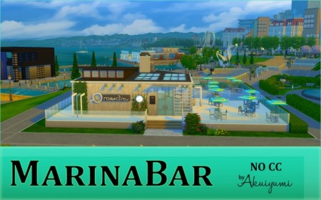 Marina Bar by Akuiyumi at SimsWorkshop