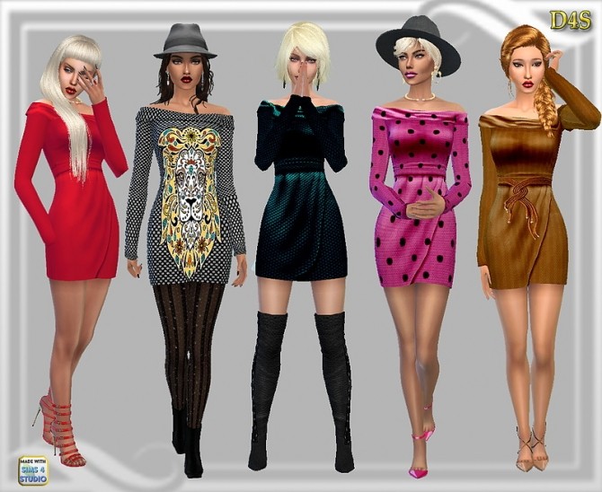 Sims 4 Kora dress at Dreaming 4 Sims