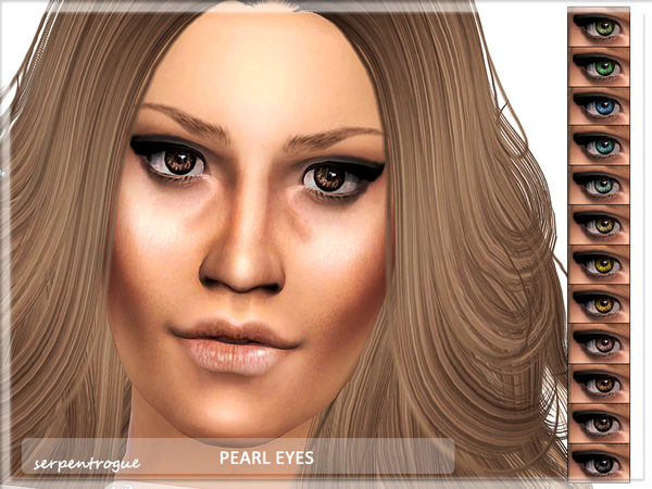 Sims 4 Pearl Eyes by Serpentrogue at TSR