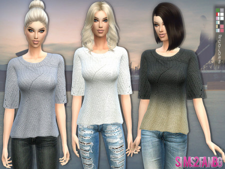 Knitwear by sims2fanbg at TSR » Sims 4 Updates