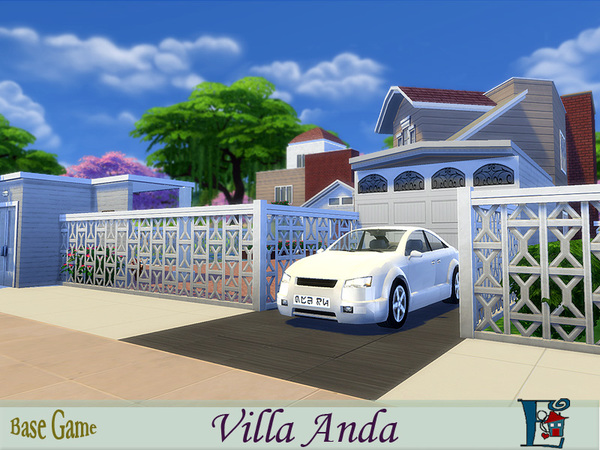 Sims 4 Villa Anda by evi at TSR