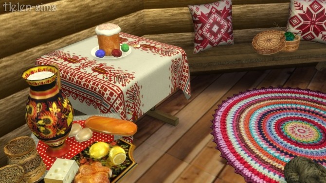 Sims 4 Dining set at Helen Sims