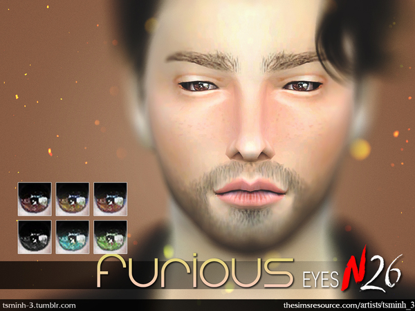 Sims 4 Furious Eyes by tsminh 3 at TSR