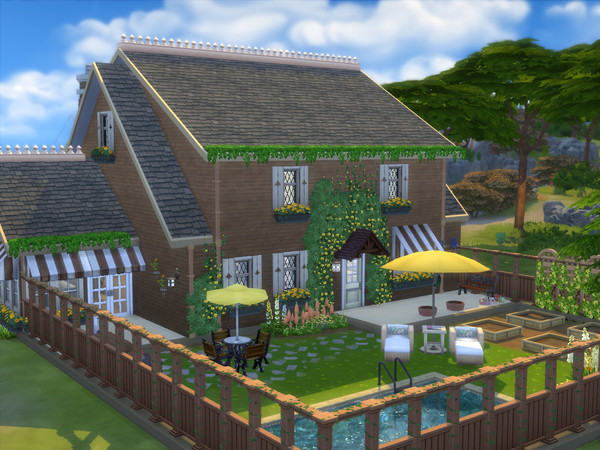 Sims 4 The Goodrich house by sharon337 at TSR