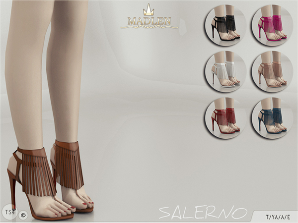 Sims 4 Madlen Salerno Shoes by MJ95 at TSR
