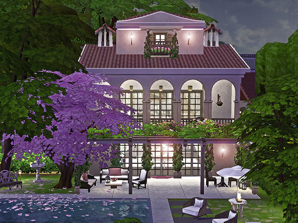 Sims 4 Juliana house by Rirann at TSR