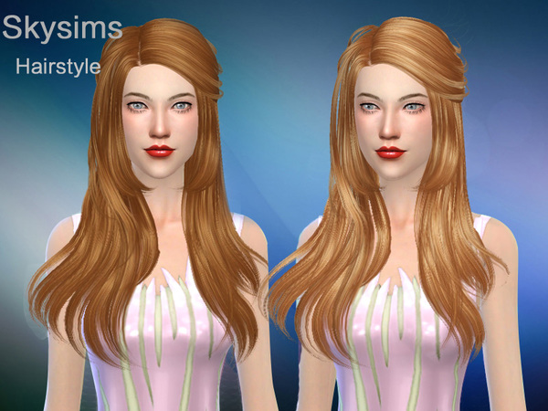 Sims 4 Hair 054 by Skysims at TSR