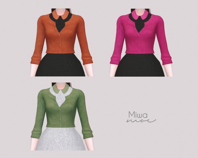 Sims 4 Bouffant Dress with Jacket at Miwamoe