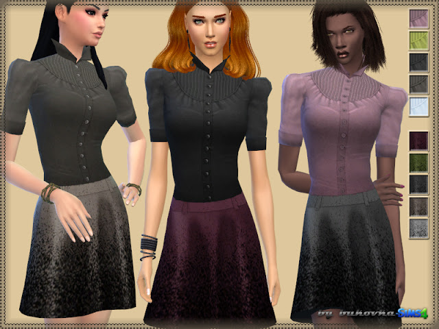 Sims 4 Business Style outfit at Bukovka