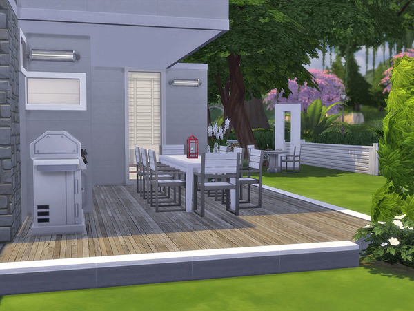Sims 4 Virginia house by Guardgian at TSR