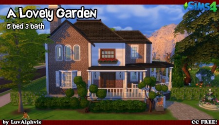 A Lovely Garden by luvalphvle at Mod The Sims