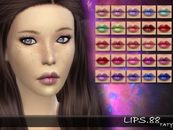 Sims 4 Lips 88 by Taty at TSR