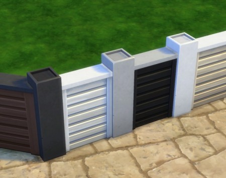 Tuftless Fencepost Mesh Override by plasticbox at Mod The Sims