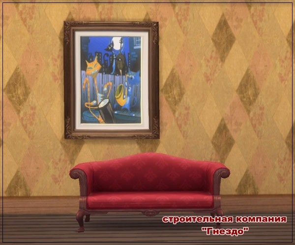 Sims 4 Diamond 01 wallpaper at Sims by Mulena