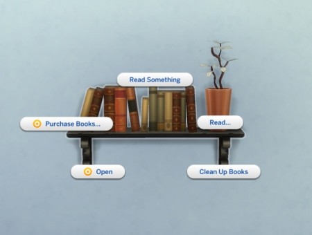 Rustic Wall Bookshelf by plasticbox at Mod The Sims
