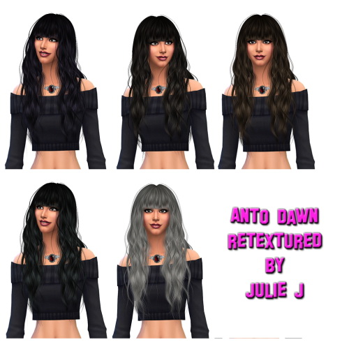 Sims 4 Anto’s Dawn Retextured at Julietoon – Julie J