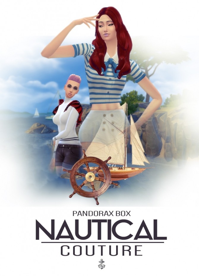 Sims 4 Nautical Collection 1 by Pandorax Box at SimsWorkshop