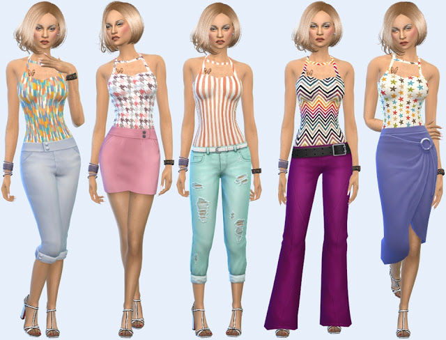 Sims 4 Cloe Swimsuits & Accessory at Annett’s Sims 4 Welt