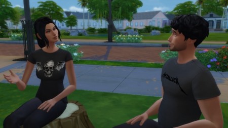 Metal T-Shirts Pack by wowowlop1 at Mod The Sims