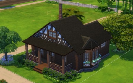 Forest Cottage Starter by dreamshaper at Mod The Sims