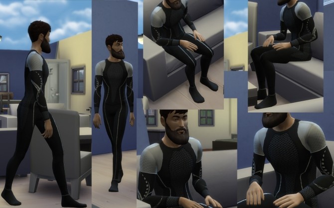 Sims 4 Male Hunger Games Top and Bottom by PixieLinxie at Mod The Sims