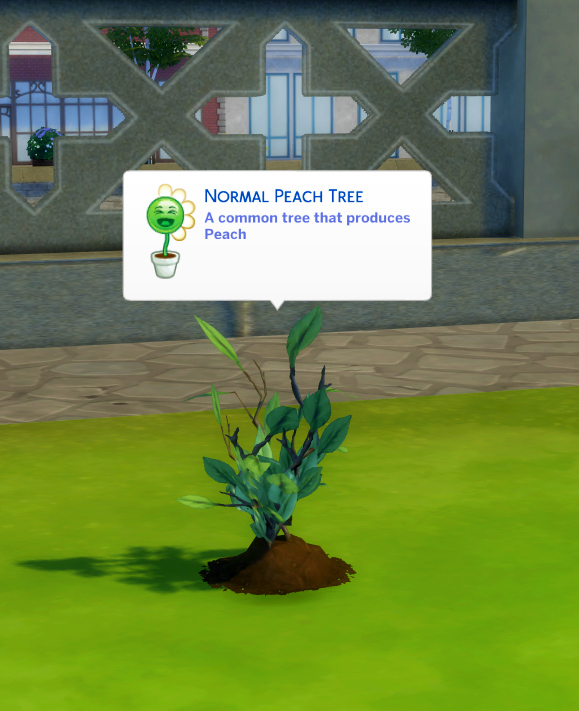 Sims 4 Harvestable Peach Tree by icemunmun at Mod The Sims