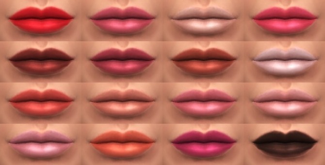 Sims 4 Lipstick Equality for Everyone by The Only Zac at Mod The Sims