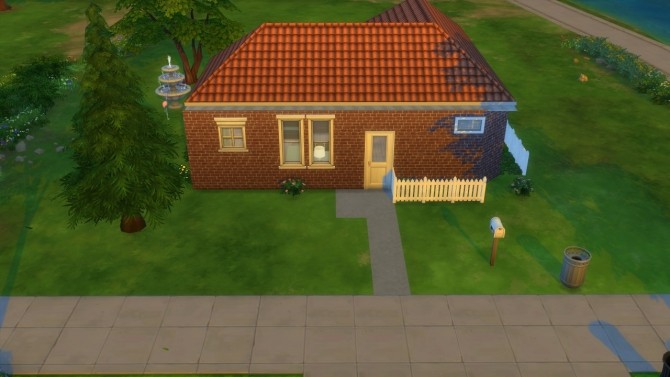 Sims 4 The Sims 1 Newbie House by fozz2006 at Mod The Sims