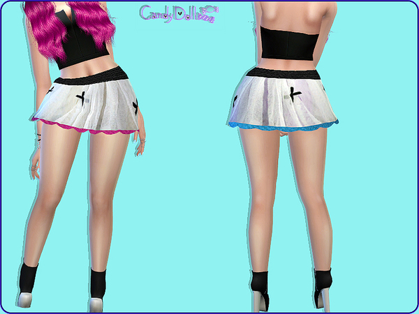 Sims 4 CandyDoll Cute Dolly Skirts by DivaDelic06 at TSR