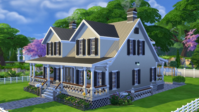 The Hawthorne house by pollycranopolis at Mod The Sims » Sims 4 Updates