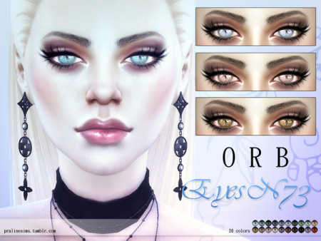 Crystal Eye Pack N09 by Pralinesims at TSR » Sims 4 Updates
