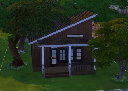 Cottage in the Woods Starter by dreamshaper at Mod The Sims