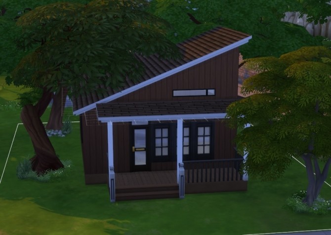 Sims 4 Cottage in the Woods Starter by dreamshaper at Mod The Sims