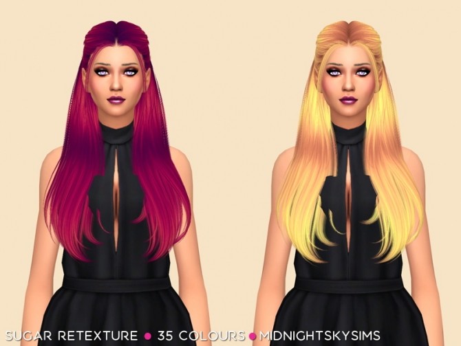 Sims 4 Sugar Retexture by midnightskysims at SimsWorkshop