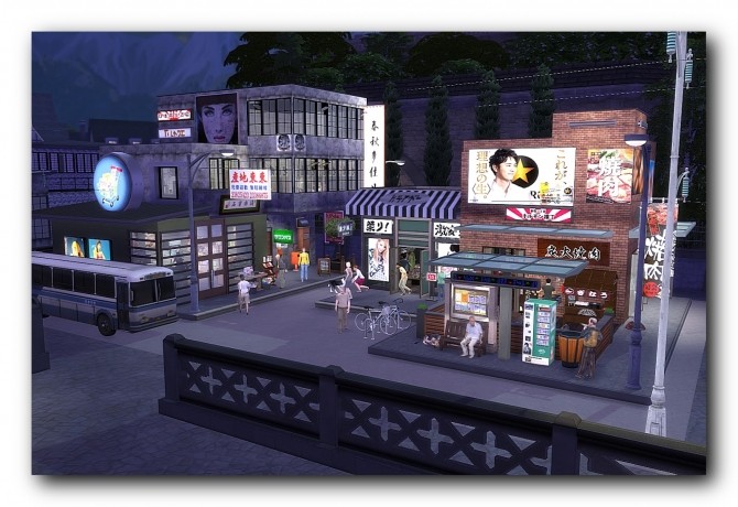 Sims 4 Taito center at Architectural tricks from Dalila